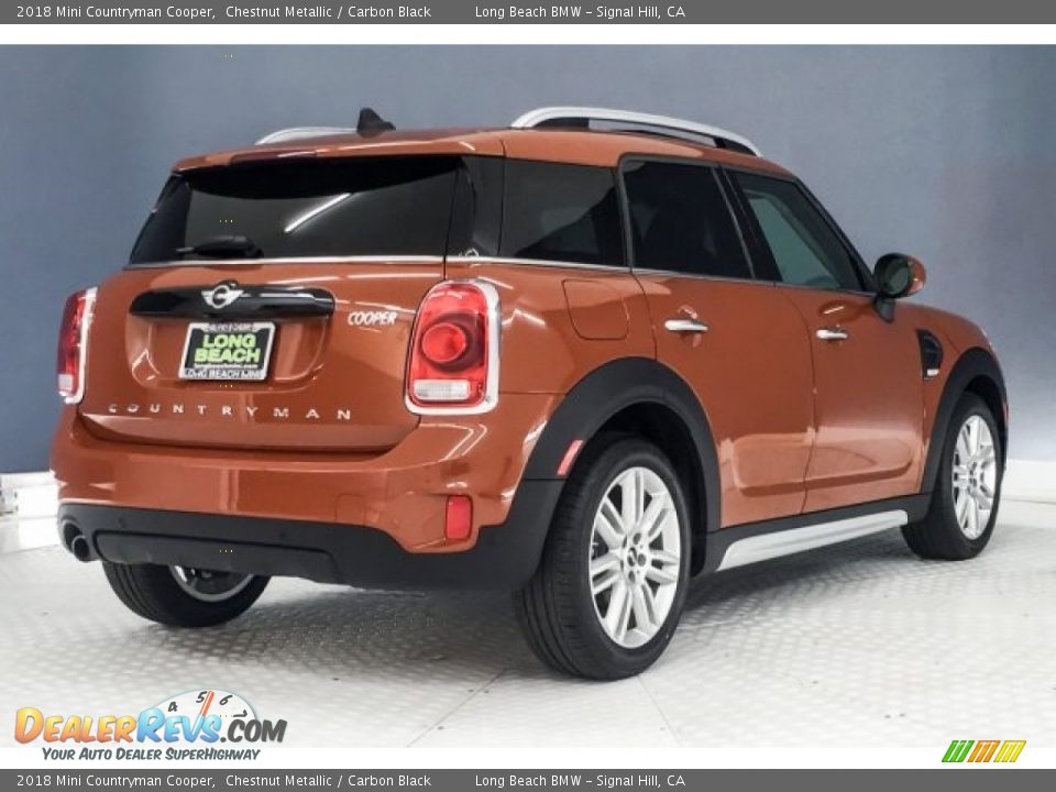 2018 Mini Countryman Cooper Chestnut Metallic / Carbon Black Photo #15