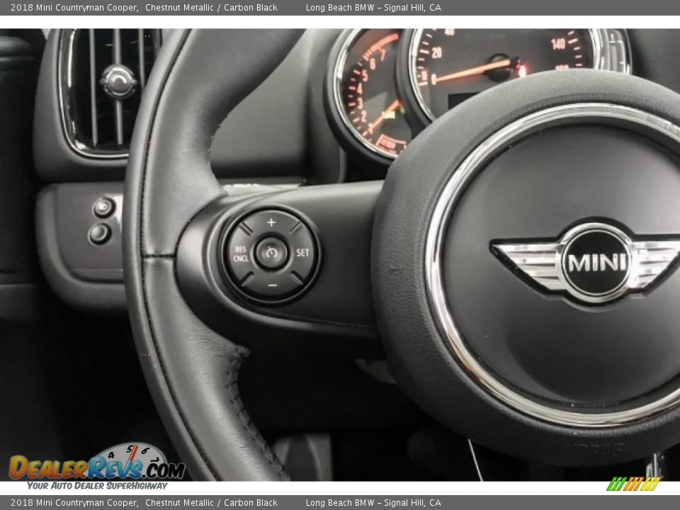 2018 Mini Countryman Cooper Chestnut Metallic / Carbon Black Photo #16