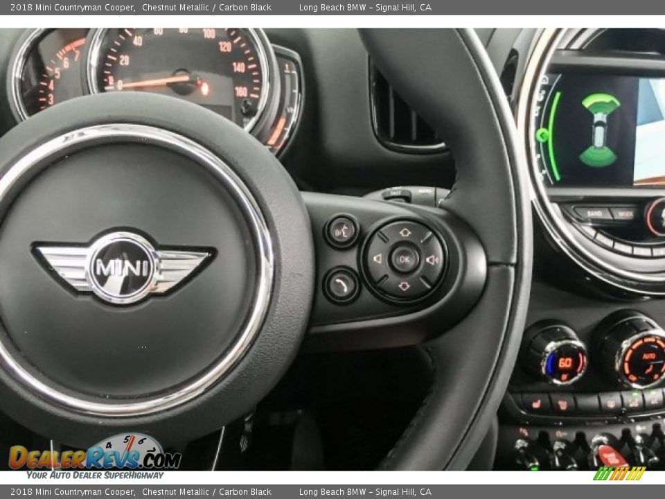 2018 Mini Countryman Cooper Chestnut Metallic / Carbon Black Photo #17