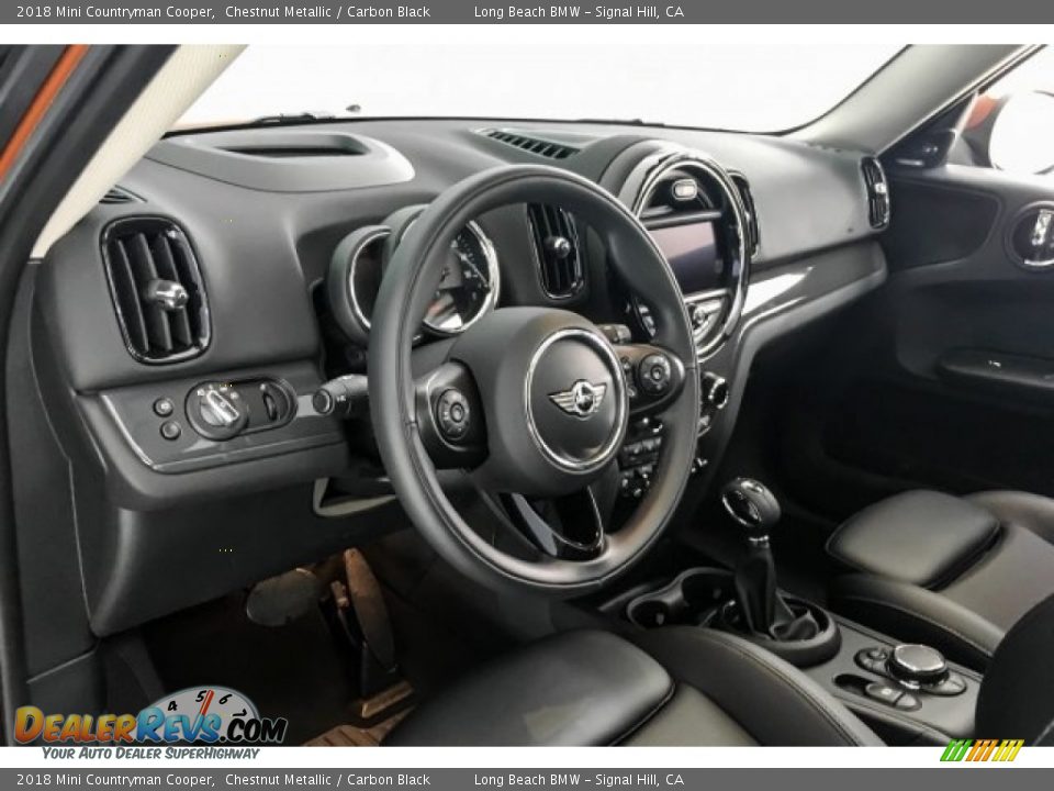 2018 Mini Countryman Cooper Chestnut Metallic / Carbon Black Photo #20