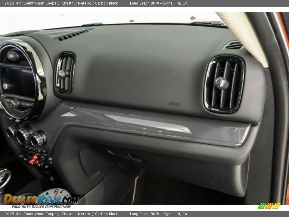 2018 Mini Countryman Cooper Chestnut Metallic / Carbon Black Photo #24