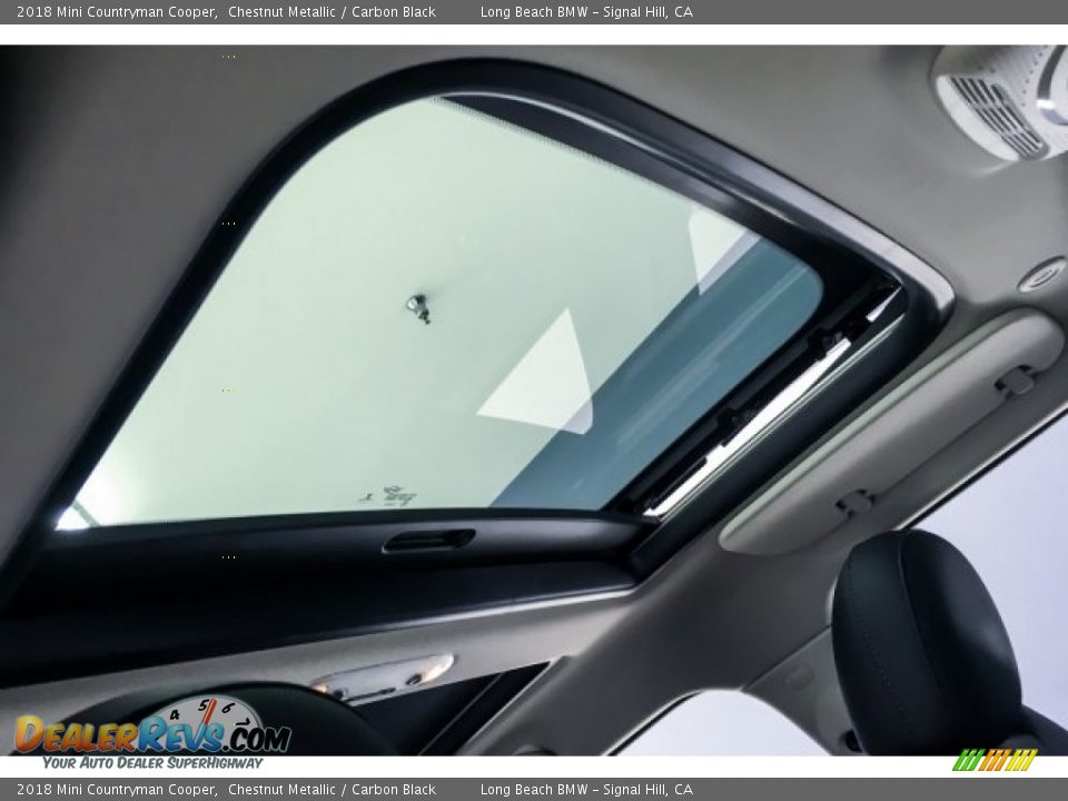 2018 Mini Countryman Cooper Chestnut Metallic / Carbon Black Photo #26