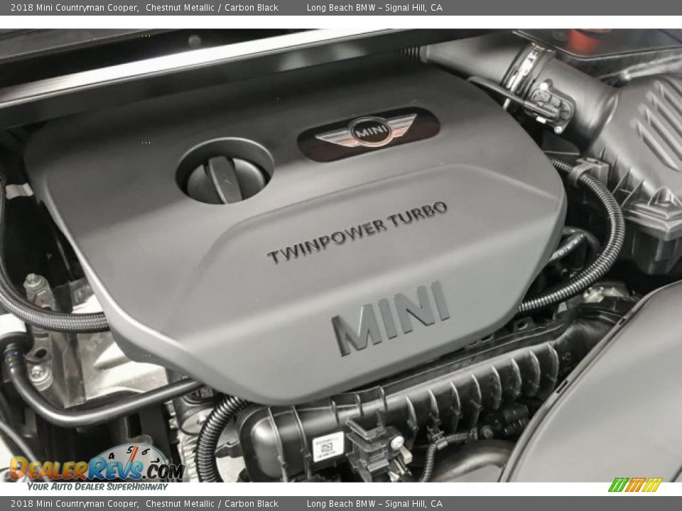 2018 Mini Countryman Cooper Chestnut Metallic / Carbon Black Photo #28