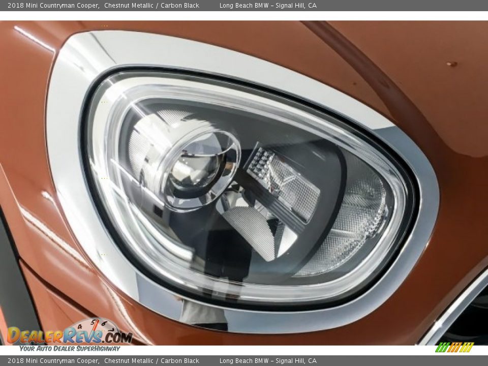 2018 Mini Countryman Cooper Chestnut Metallic / Carbon Black Photo #29