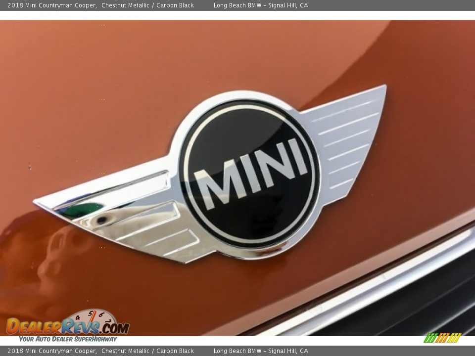 2018 Mini Countryman Cooper Chestnut Metallic / Carbon Black Photo #30