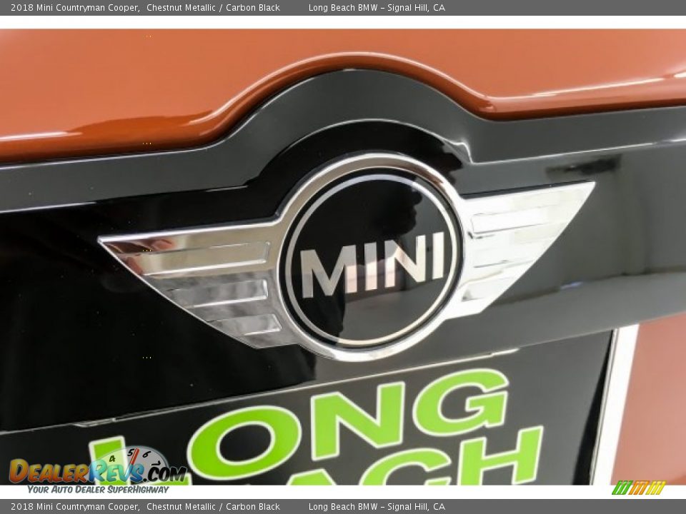 2018 Mini Countryman Cooper Chestnut Metallic / Carbon Black Photo #32