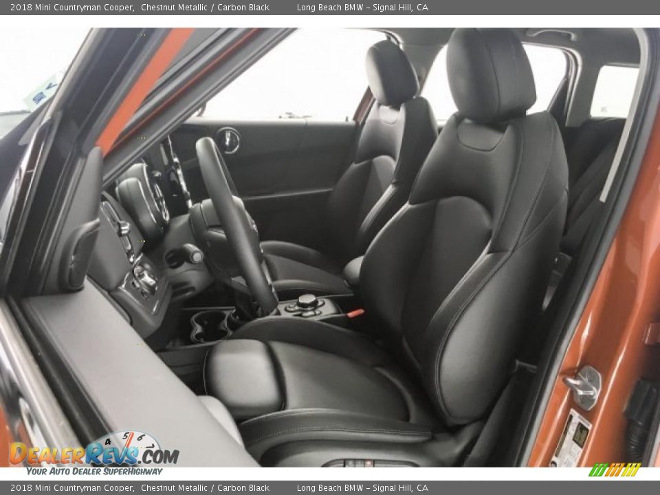2018 Mini Countryman Cooper Chestnut Metallic / Carbon Black Photo #33