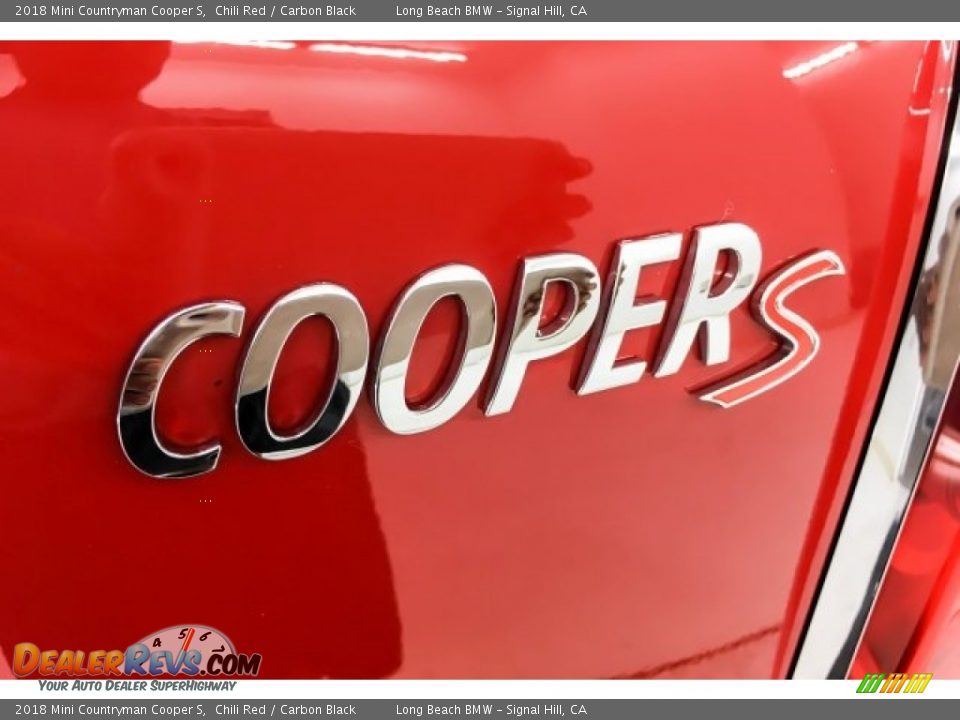 2018 Mini Countryman Cooper S Chili Red / Carbon Black Photo #7