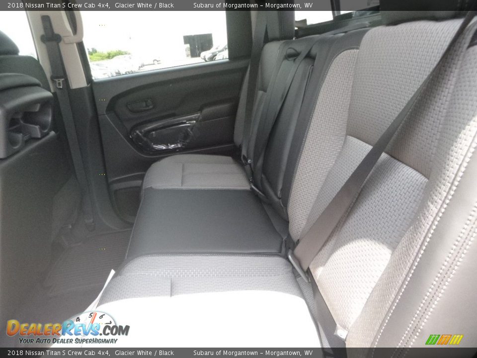 2018 Nissan Titan S Crew Cab 4x4 Glacier White / Black Photo #12