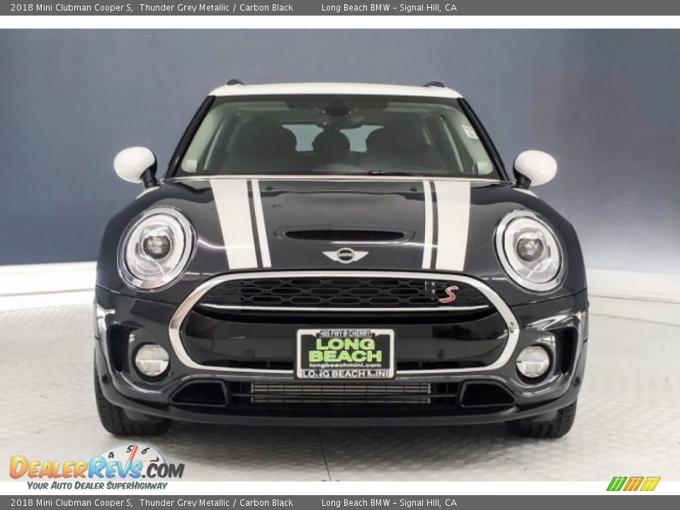 2018 Mini Clubman Cooper S Thunder Grey Metallic / Carbon Black Photo #2