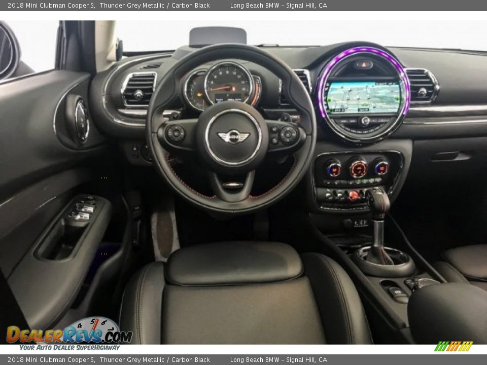 2018 Mini Clubman Cooper S Thunder Grey Metallic / Carbon Black Photo #4