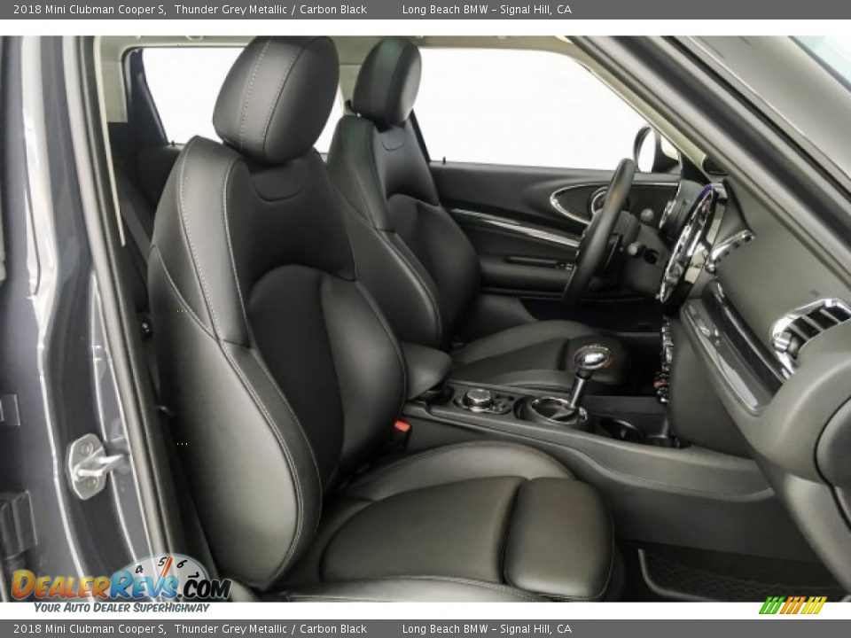 2018 Mini Clubman Cooper S Thunder Grey Metallic / Carbon Black Photo #6