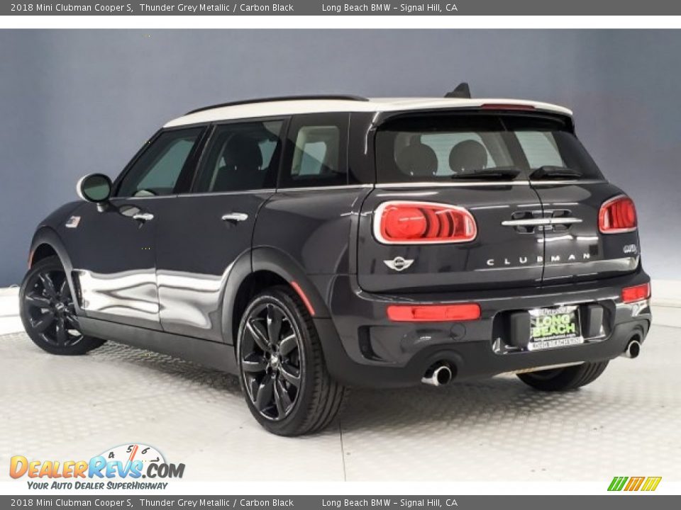 2018 Mini Clubman Cooper S Thunder Grey Metallic / Carbon Black Photo #10