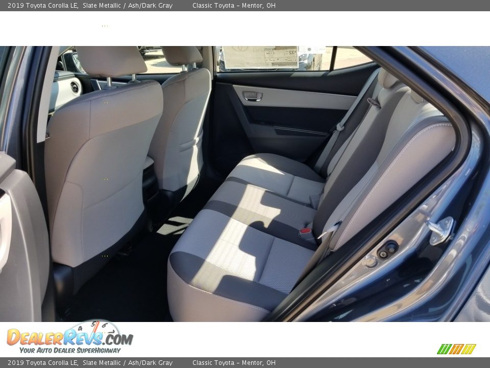 2019 Toyota Corolla LE Slate Metallic / Ash/Dark Gray Photo #4