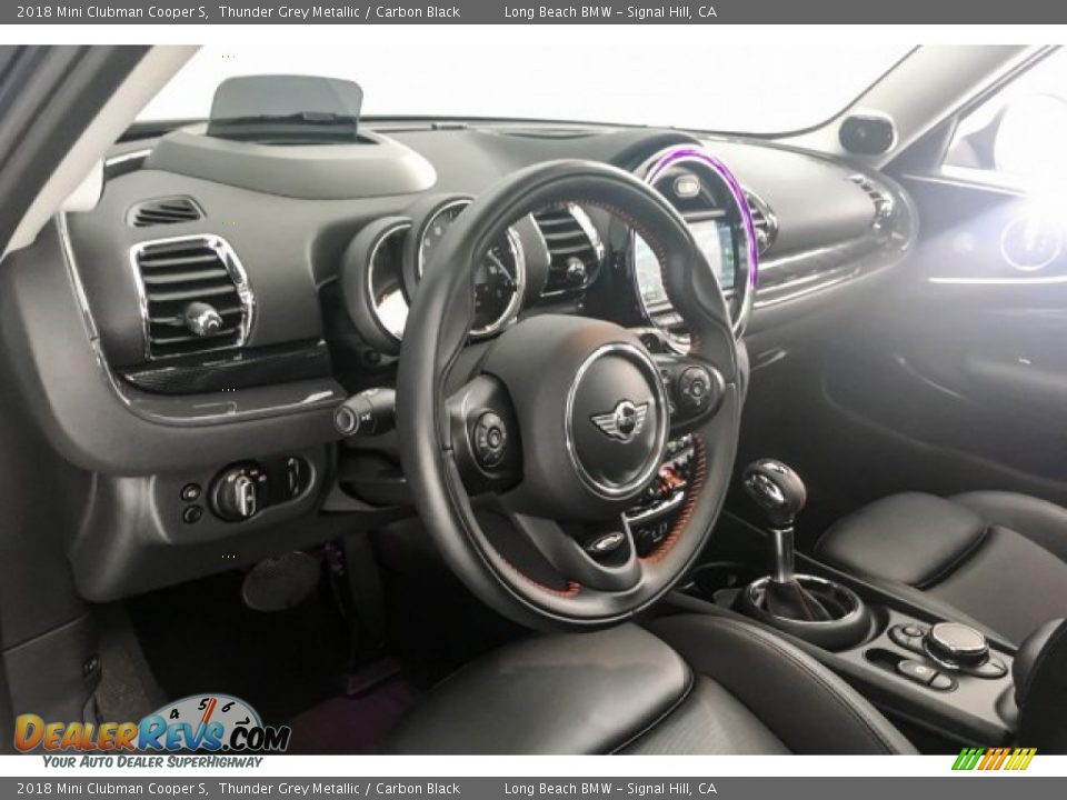 2018 Mini Clubman Cooper S Thunder Grey Metallic / Carbon Black Photo #20