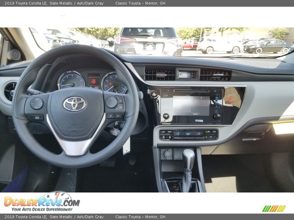 2019 Toyota Corolla LE Slate Metallic / Ash/Dark Gray Photo #5