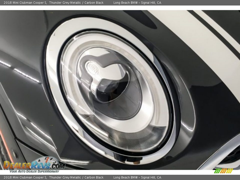 2018 Mini Clubman Cooper S Thunder Grey Metallic / Carbon Black Photo #29