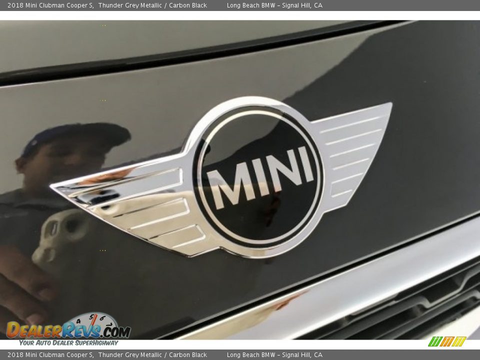 2018 Mini Clubman Cooper S Thunder Grey Metallic / Carbon Black Photo #30