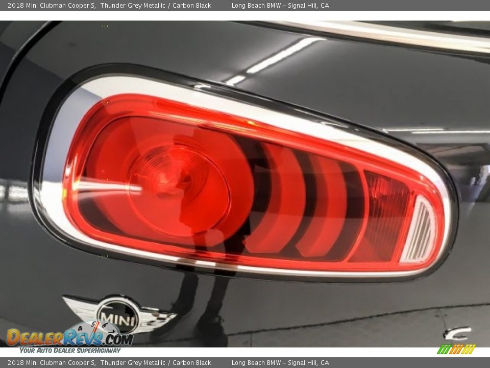 2018 Mini Clubman Cooper S Thunder Grey Metallic / Carbon Black Photo #31