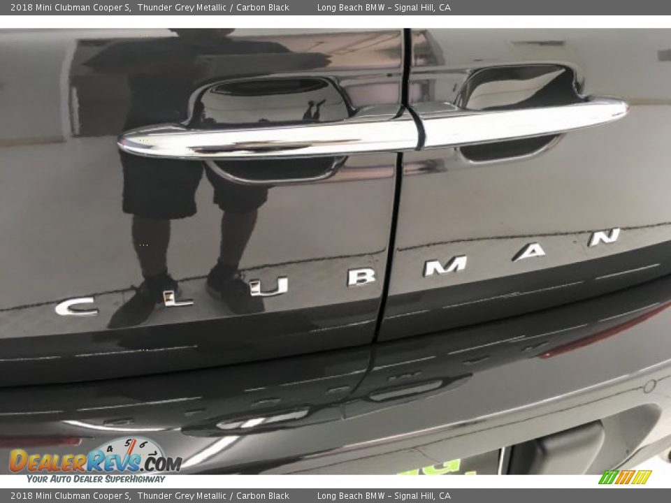 2018 Mini Clubman Cooper S Thunder Grey Metallic / Carbon Black Photo #32