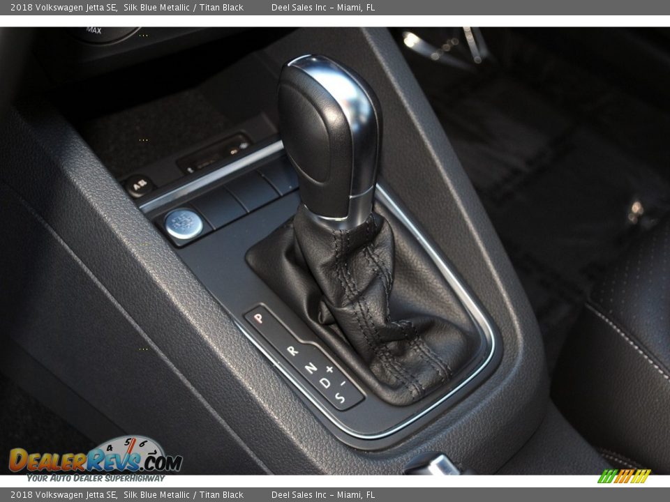 2018 Volkswagen Jetta SE Silk Blue Metallic / Titan Black Photo #16