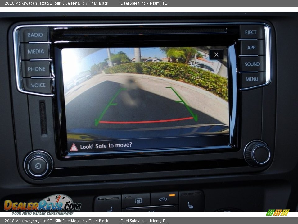 2018 Volkswagen Jetta SE Silk Blue Metallic / Titan Black Photo #18