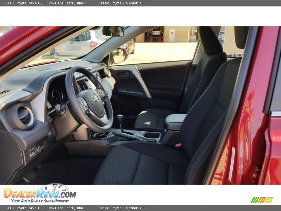 2018 Toyota RAV4 LE Ruby Flare Pearl / Black Photo #3