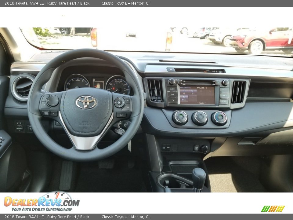 2018 Toyota RAV4 LE Ruby Flare Pearl / Black Photo #5