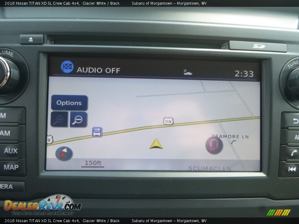 2018 Nissan TITAN XD SL Crew Cab 4x4 Glacier White / Black Photo #16