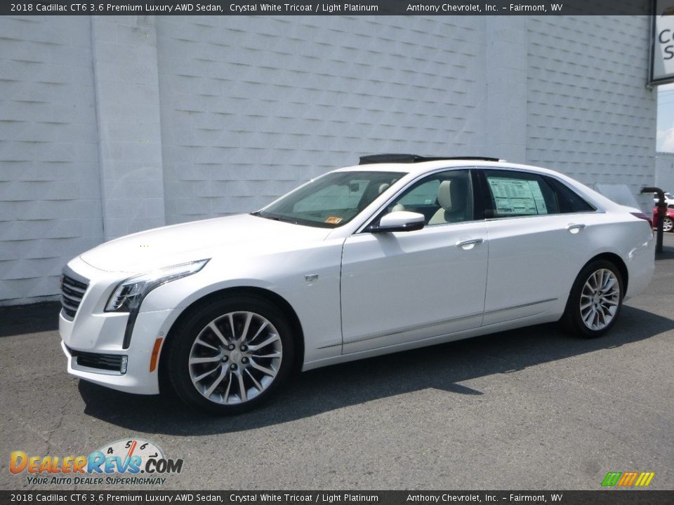 Front 3/4 View of 2018 Cadillac CT6 3.6 Premium Luxury AWD Sedan Photo #2