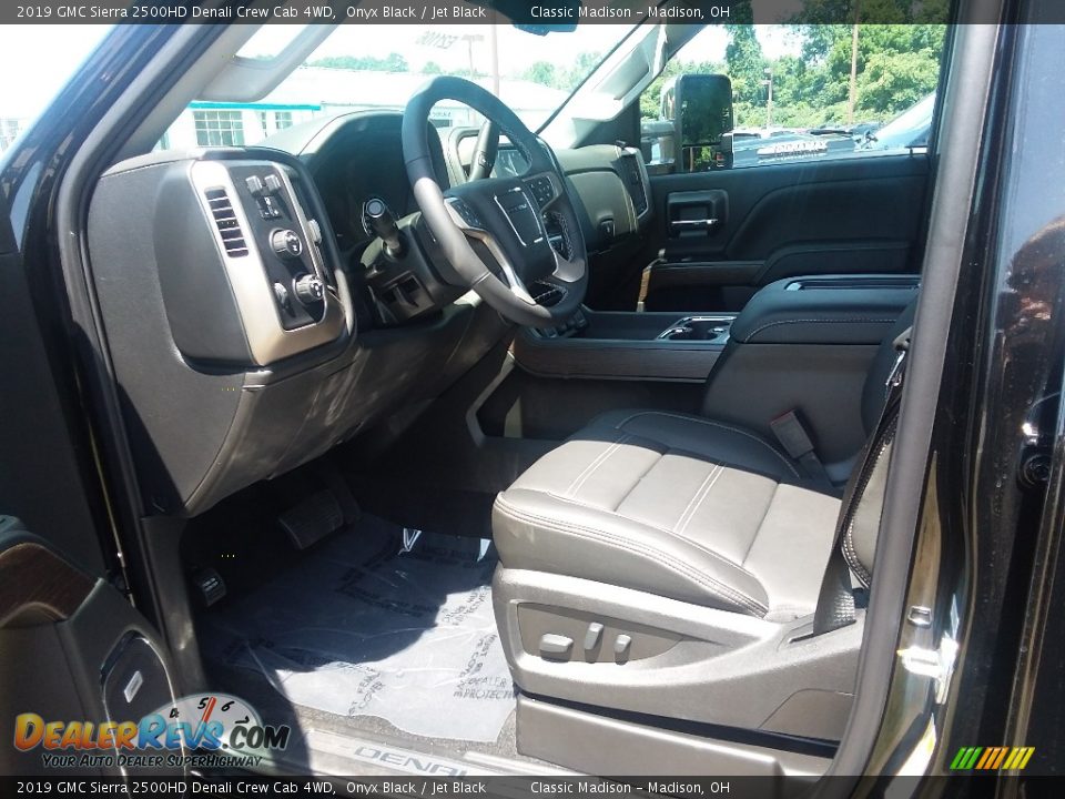 2019 GMC Sierra 2500HD Denali Crew Cab 4WD Onyx Black / Jet Black Photo #4