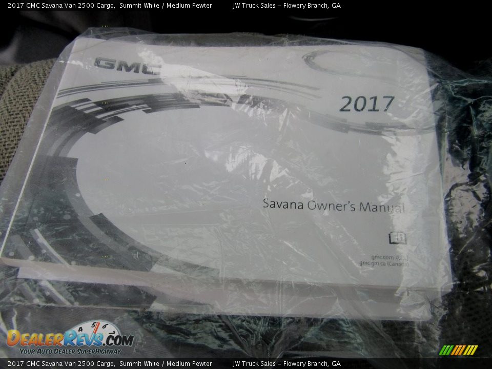 2017 GMC Savana Van 2500 Cargo Summit White / Medium Pewter Photo #31