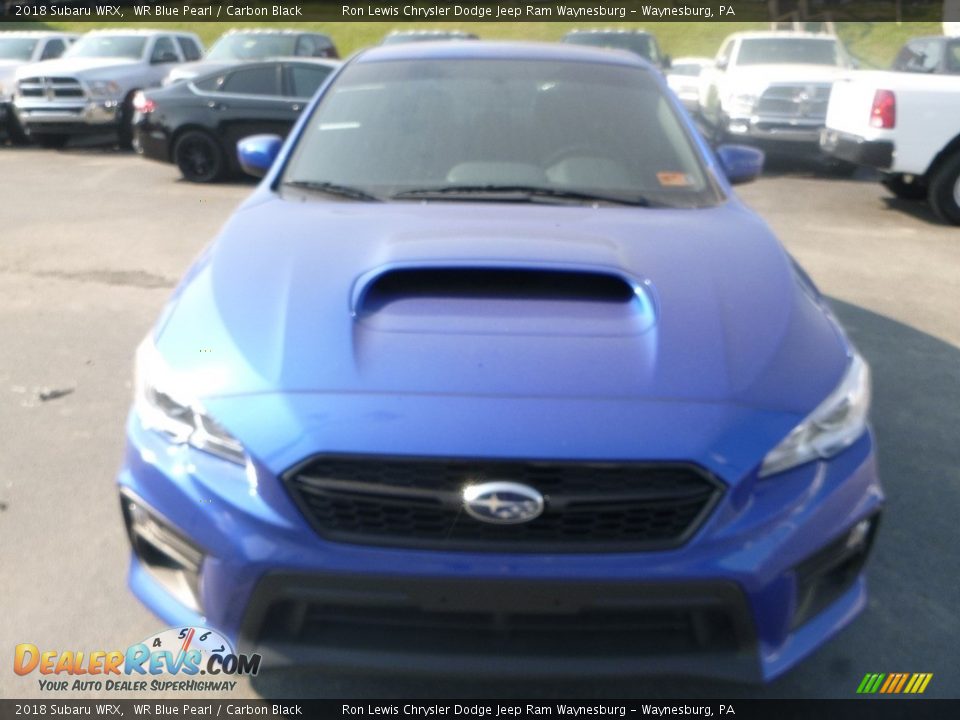 2018 Subaru WRX WR Blue Pearl / Carbon Black Photo #8