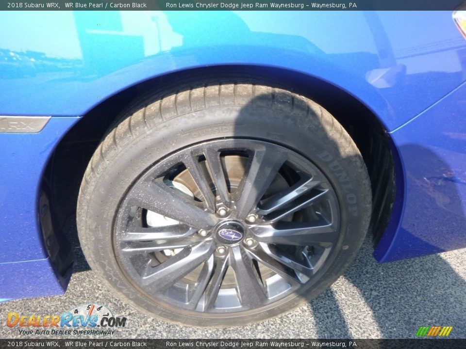 2018 Subaru WRX WR Blue Pearl / Carbon Black Photo #9