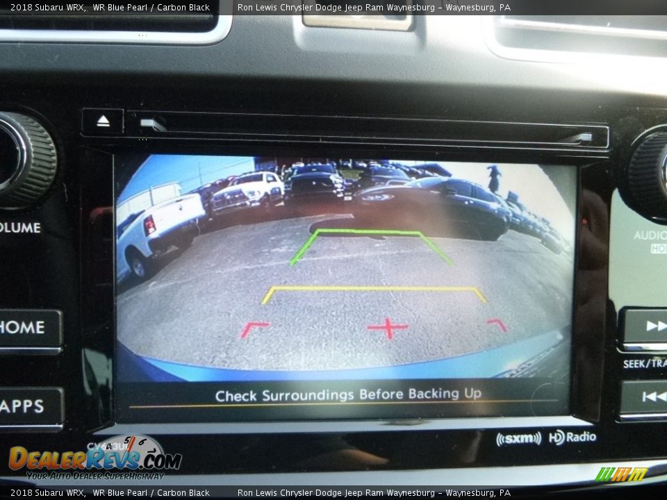 2018 Subaru WRX WR Blue Pearl / Carbon Black Photo #18