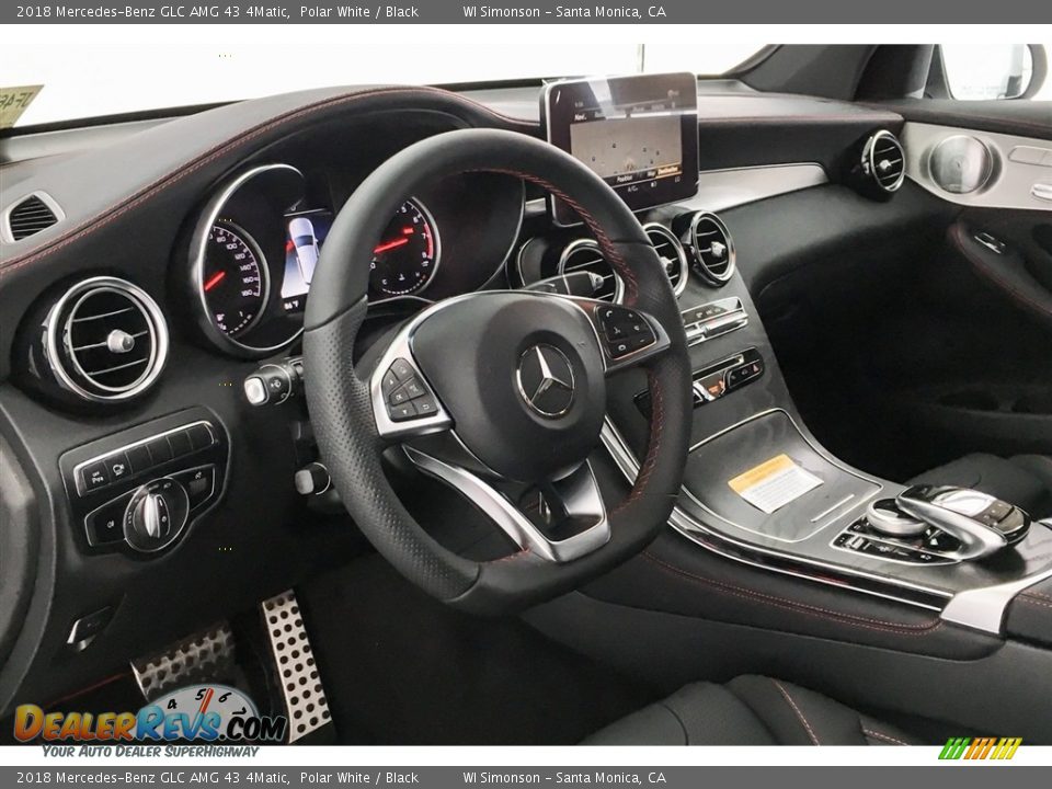 Dashboard of 2018 Mercedes-Benz GLC AMG 43 4Matic Photo #5