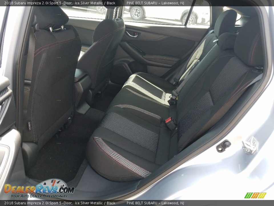 2018 Subaru Impreza 2.0i Sport 5-Door Ice Silver Metallic / Black Photo #7
