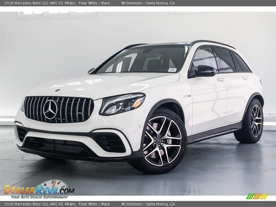 Front 3/4 View of 2018 Mercedes-Benz GLC AMG 63 4Matic Photo #13