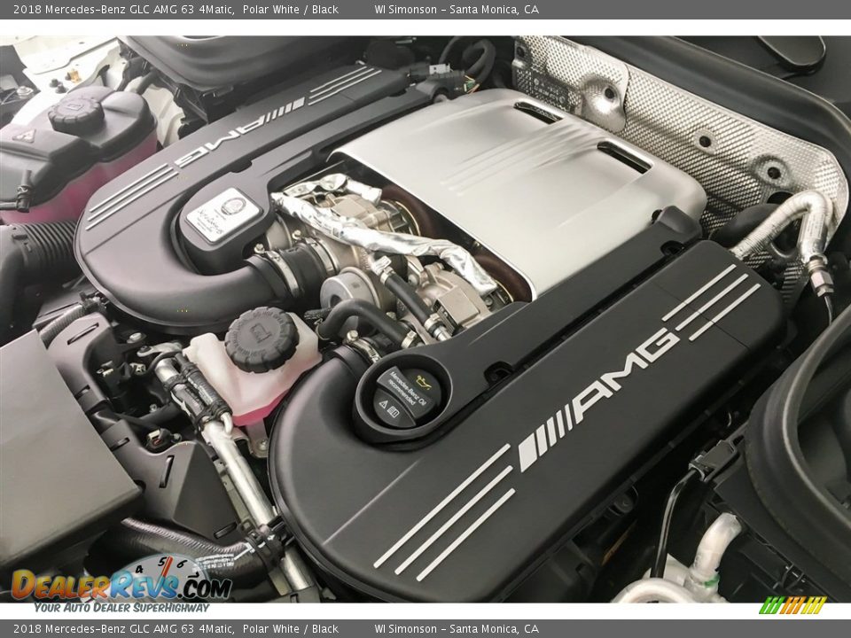 2018 Mercedes-Benz GLC AMG 63 4Matic 4.0 Liter AMG biturbo DOHC 32-Valve VVT V8 Engine Photo #31
