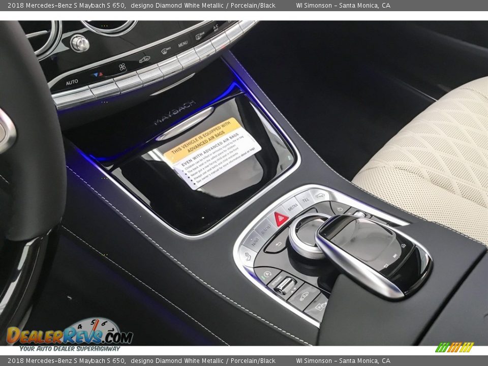 Controls of 2018 Mercedes-Benz S Maybach S 650 Photo #21