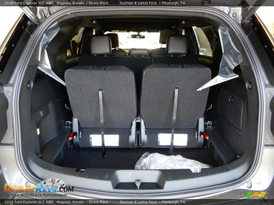 2018 Ford Explorer XLT 4WD Magnetic Metallic / Ebony Black Photo #3