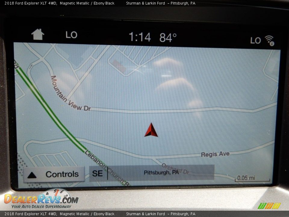 2018 Ford Explorer XLT 4WD Magnetic Metallic / Ebony Black Photo #13