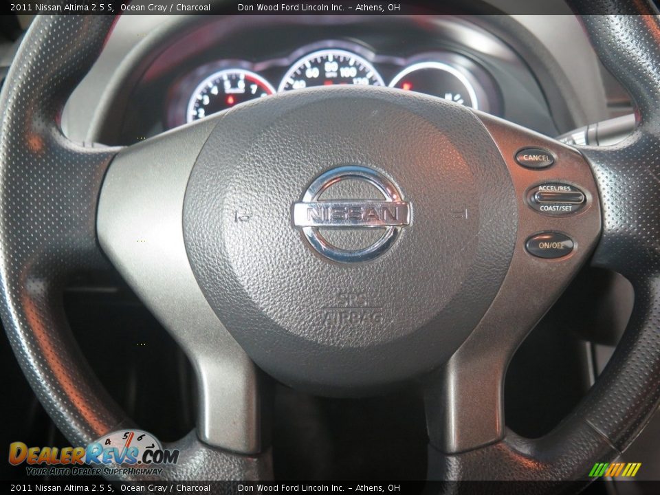 2011 Nissan Altima 2.5 S Ocean Gray / Charcoal Photo #14