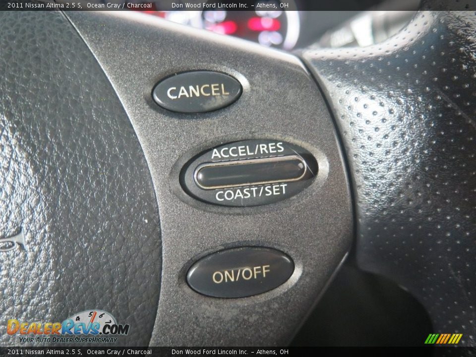 2011 Nissan Altima 2.5 S Ocean Gray / Charcoal Photo #36