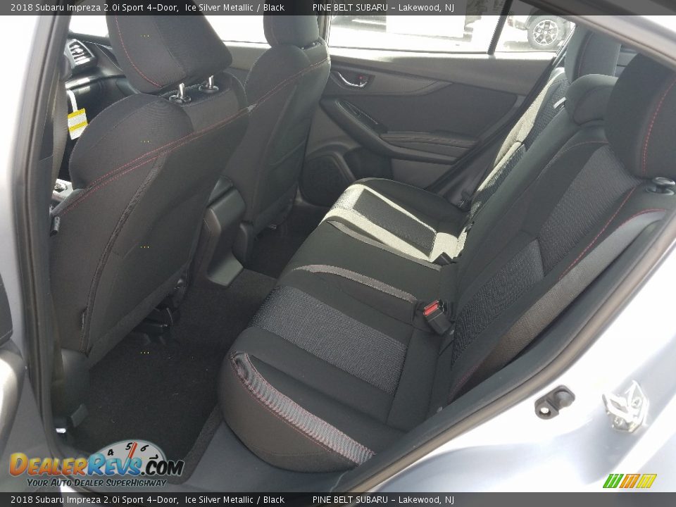 2018 Subaru Impreza 2.0i Sport 4-Door Ice Silver Metallic / Black Photo #7