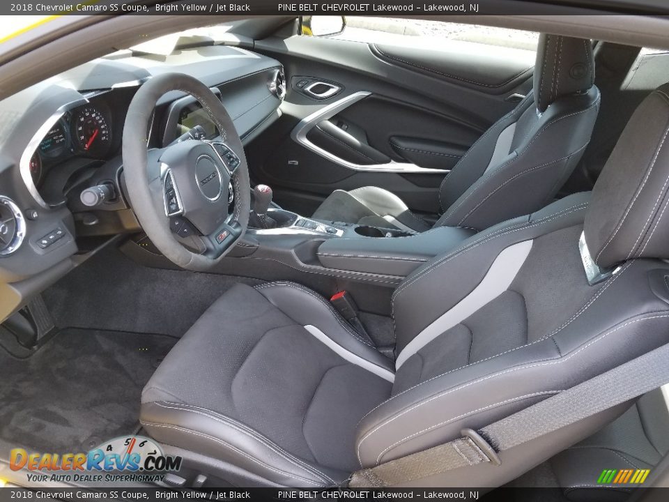 Jet Black Interior - 2018 Chevrolet Camaro SS Coupe Photo #6