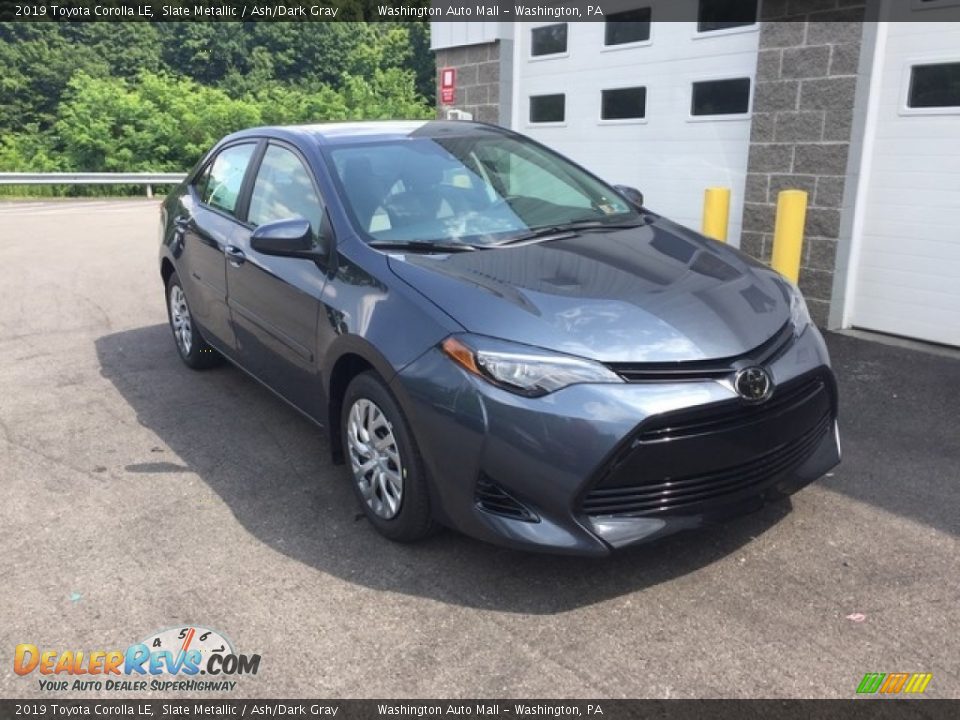 2019 Toyota Corolla LE Slate Metallic / Ash/Dark Gray Photo #1