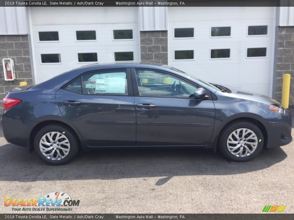 2019 Toyota Corolla LE Slate Metallic / Ash/Dark Gray Photo #2