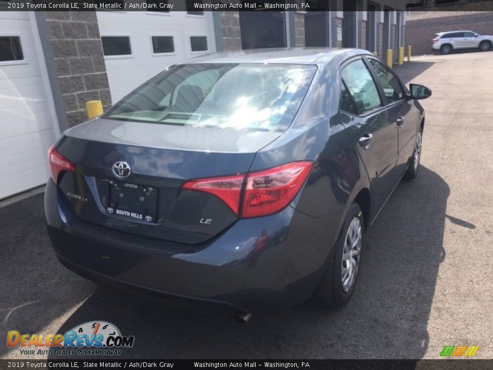 2019 Toyota Corolla LE Slate Metallic / Ash/Dark Gray Photo #3