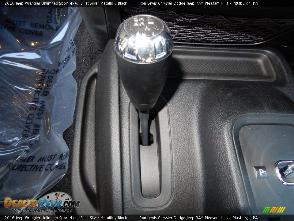 2016 Jeep Wrangler Unlimited Sport 4x4 Billet Silver Metallic / Black Photo #18